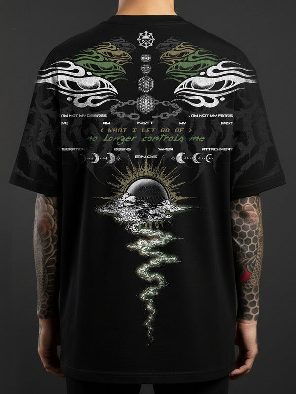 MOKSHA distressed ✦ T-Shirt T-Shirt 