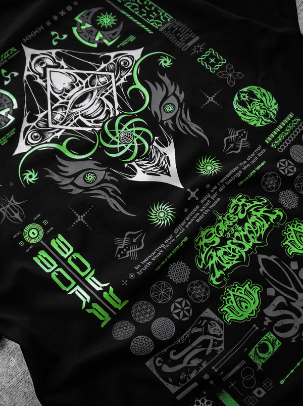 COMING SOON ✦ KEYS TO BECOMING ✦ GLOW IN THE DARK ✦ Oversized Premium T-shirt T-Shirt 