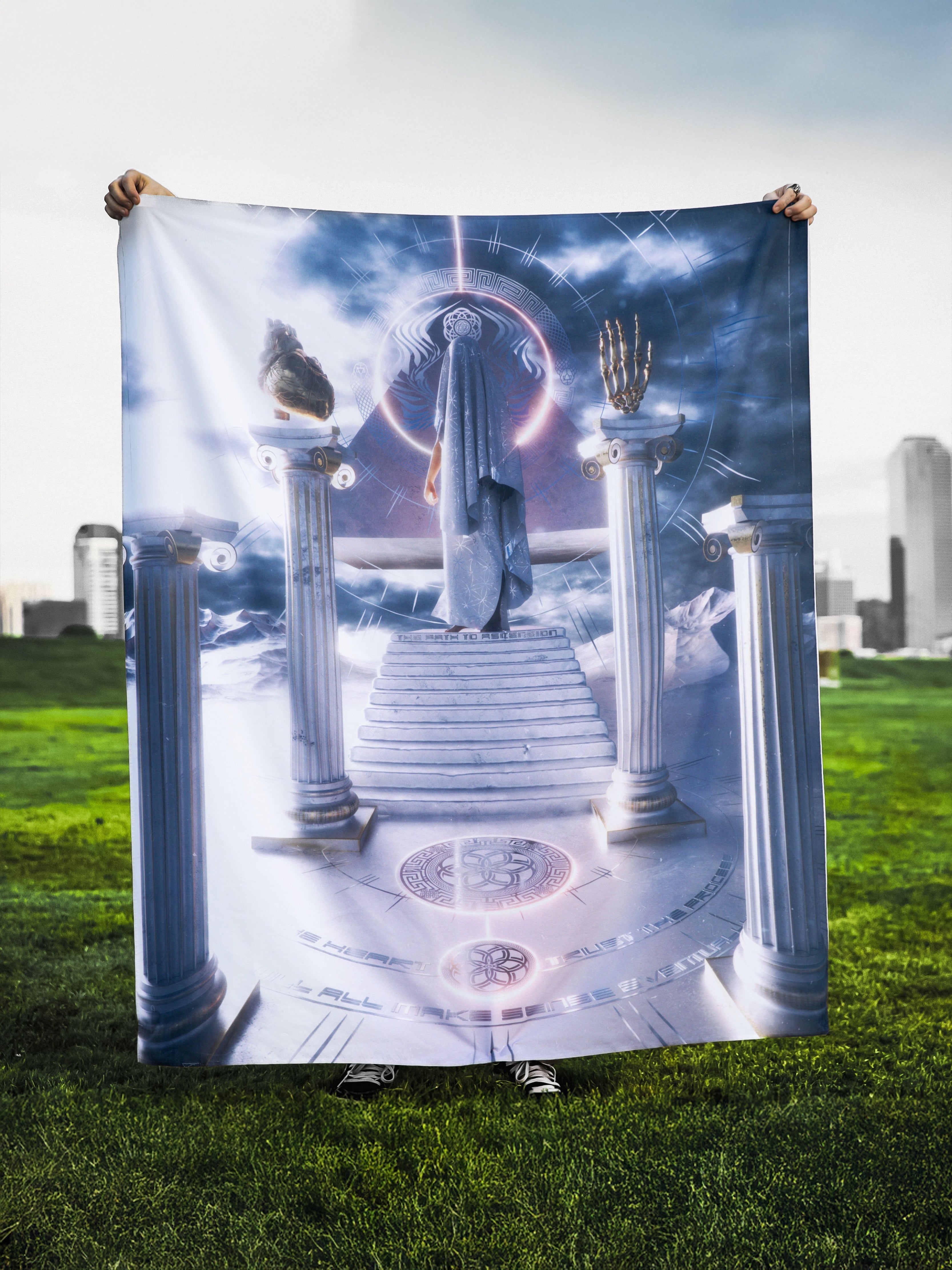 PATH TO ASCENSION • AFTERTASTE • Wall Tapestry Tapestry 