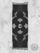 PRE-ORDER ✦ GEOMETRY OF BEING ✦ DARK GRAY ✦ Shawl / Pashmina Shawls 
