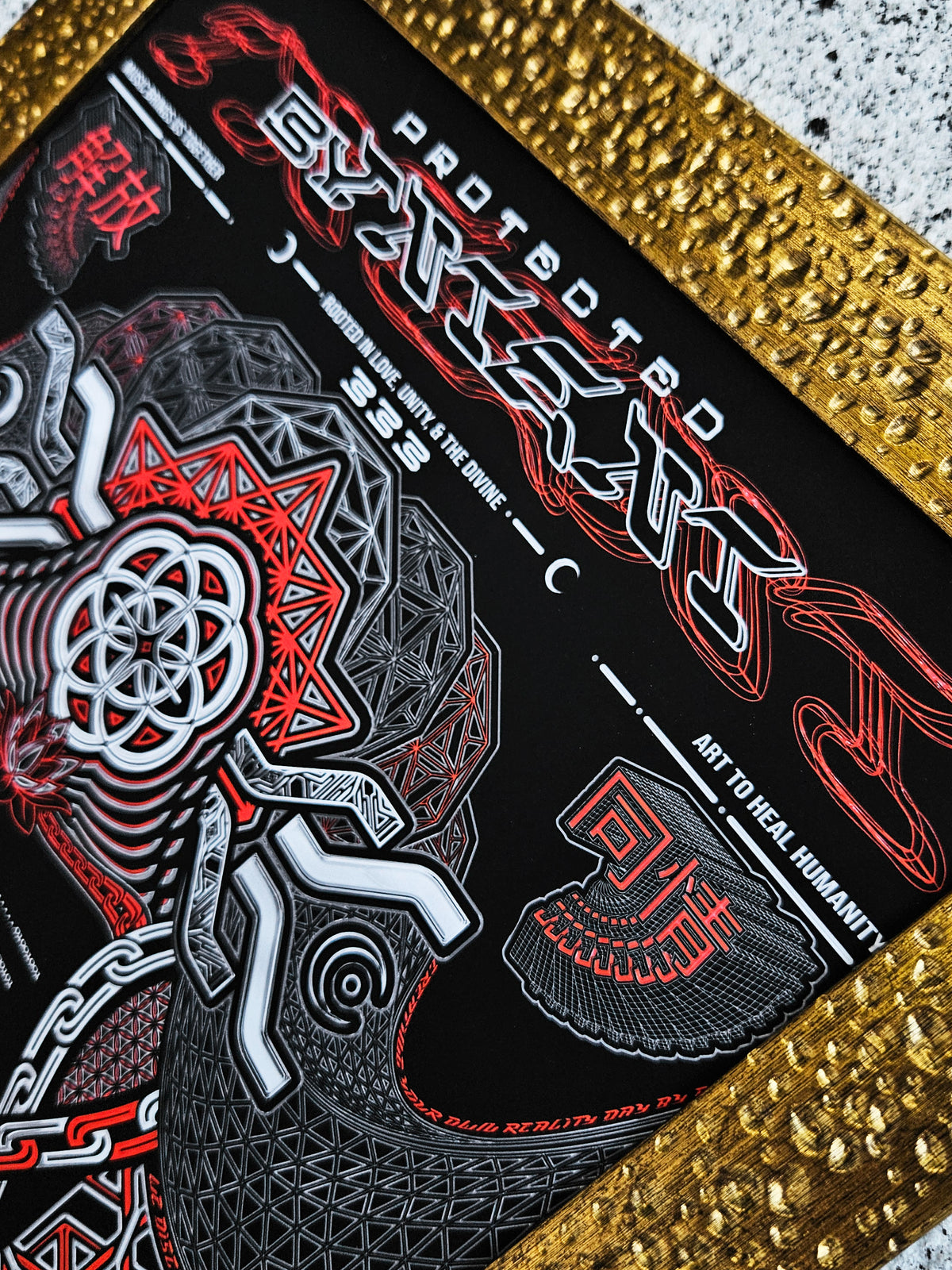 PROTECTED BY INTENT V1 ✦ LE 50 ✦ PRINT by @BILLNATION333