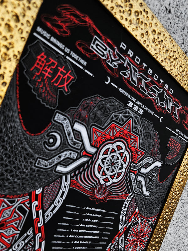 PROTECTED BY INTENT V1 ✦ LE 50 ✦ PRINT by @BILLNATION333