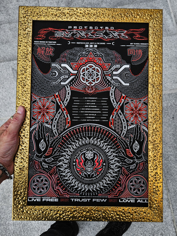 PROTECTED BY INTENT V1 ✦ LE 50 ✦ PRINT by @BILLNATION333
