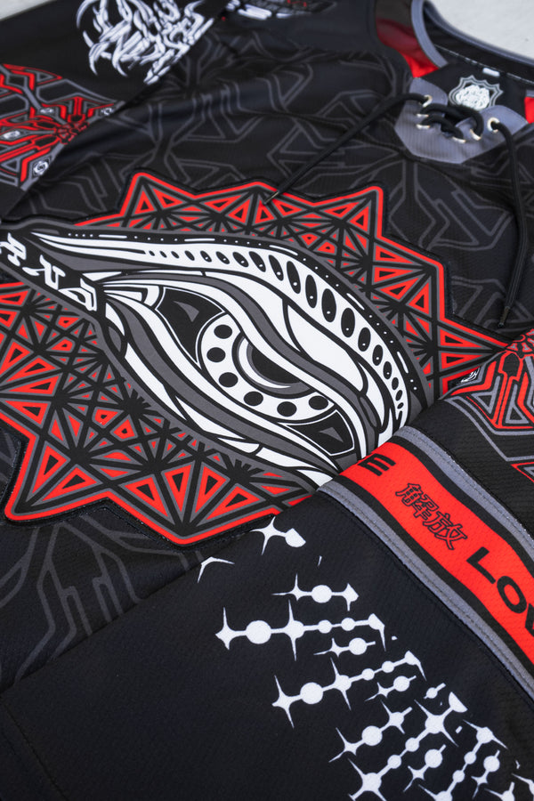 PROTECTED BY INTENT ✦ HOCKEY JERSEY 001 ✦ LE 60 Jersey 