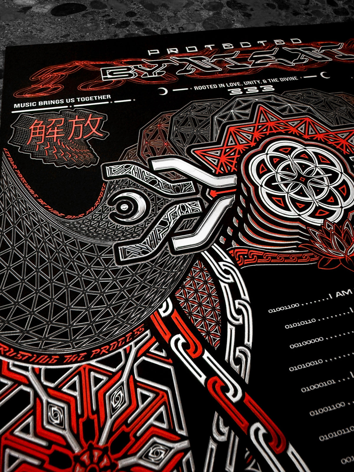 PROTECTED BY INTENT V1 ✦ LE 50 ✦ PRINT by @BILLNATION333