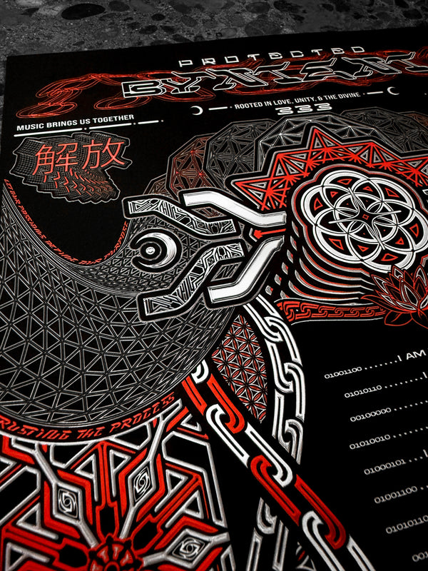 PROTECTED BY INTENT V1 ✦ LE 50 ✦ PRINT by @BILLNATION333
