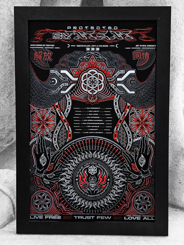 PROTECTED BY INTENT V1 ✦ LE 50 ✦ PRINT by @BILLNATION333