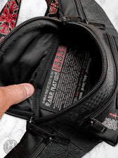 COMING SOON • PROTECTED BY INTENT • Black/Red/Reflective Silver • Fanny Pack / Chest Bag Fanny Pack 