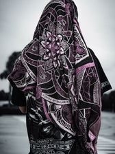HARMONY HEALS • PINK • Festival Shawl/Scarf NEW Shawl 