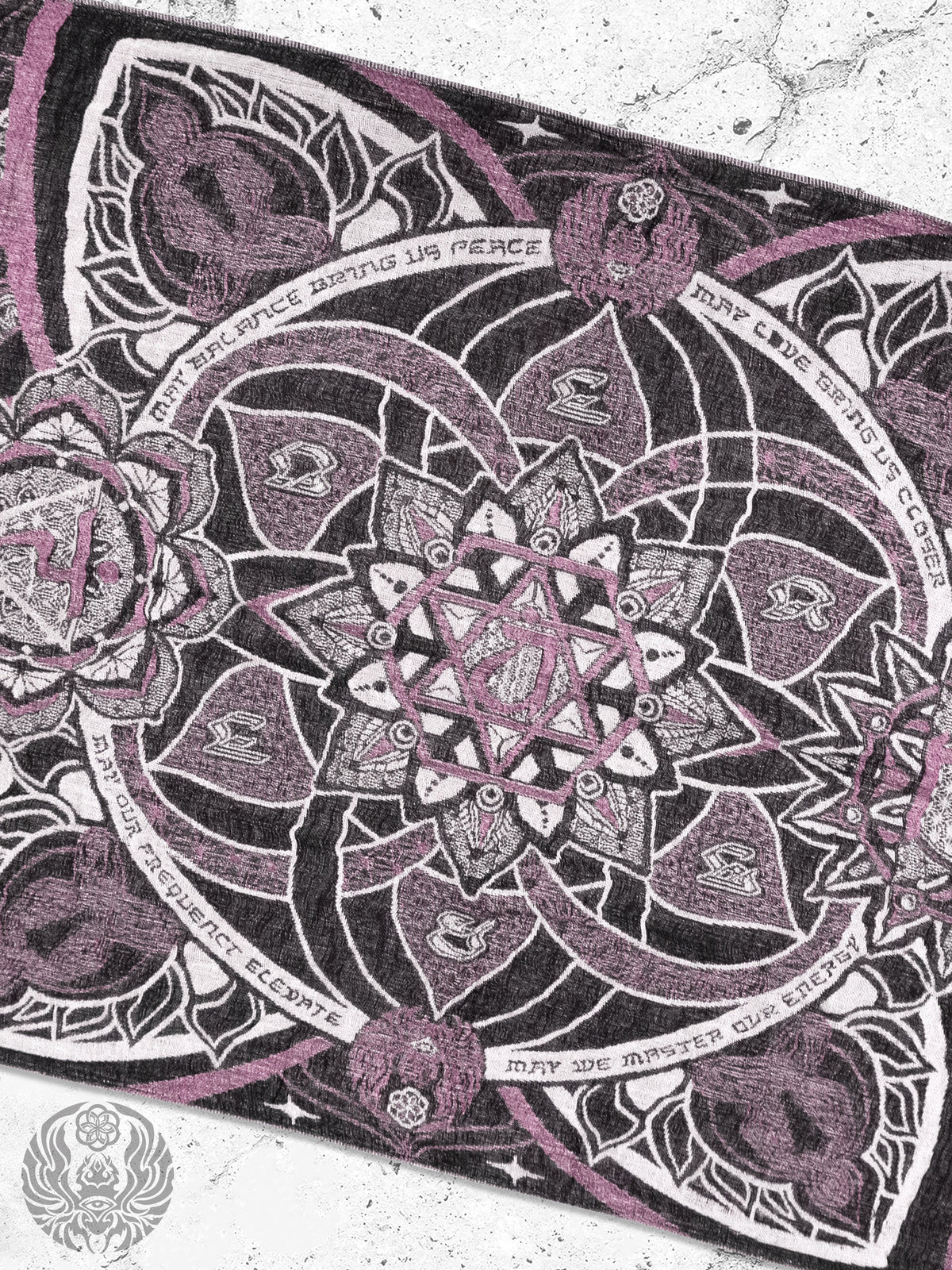 HARMONY HEALS • PINK • Festival Shawl/Scarf NEW Shawl 