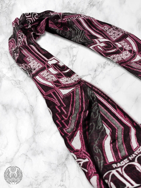 DIVINE GUIDANCE ✦ PETAL PINK ✦ Reversible Festival Shawl Shawl 