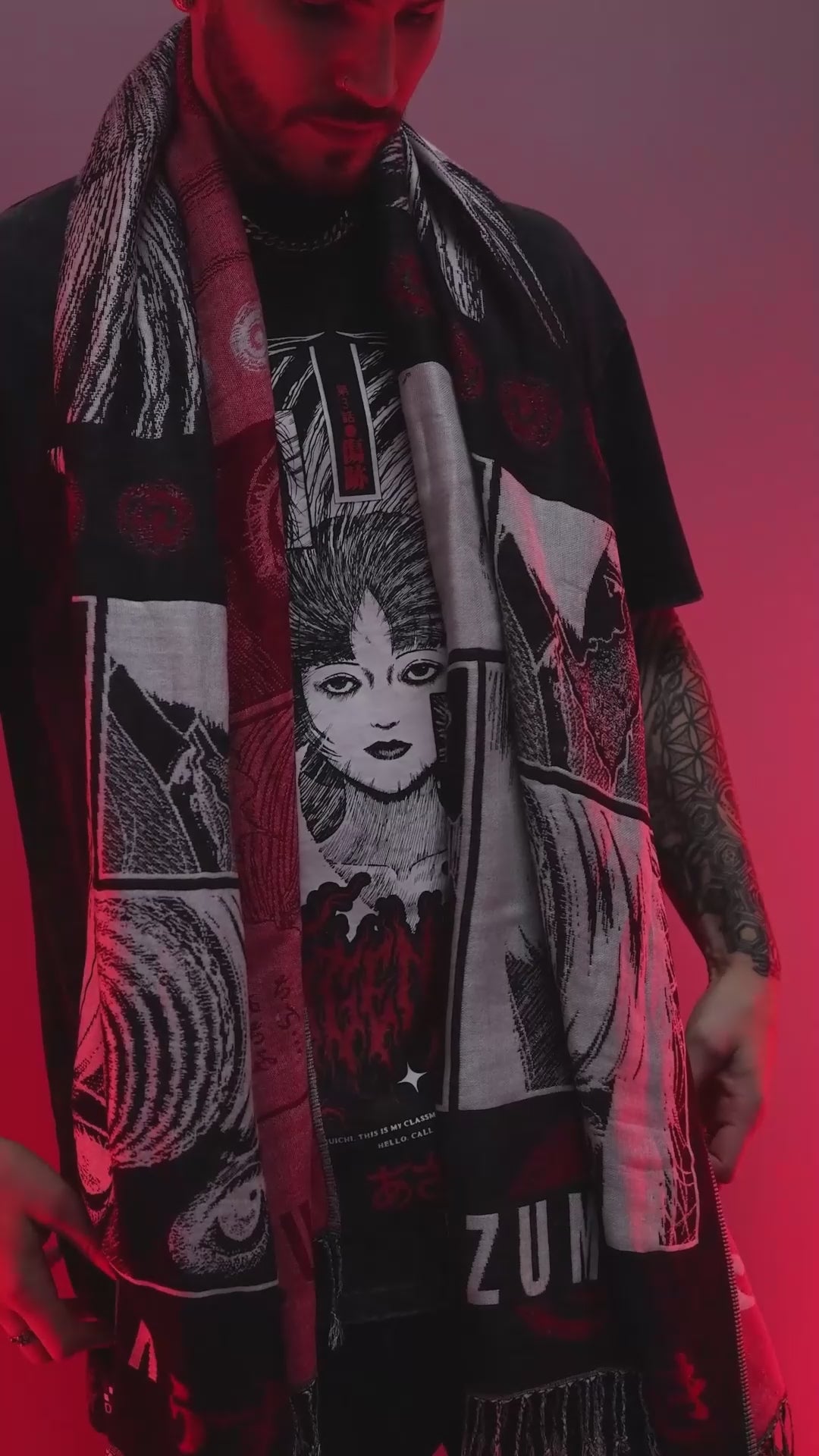 OFFICIAL UZUMAKI ✦ AZAMI'S CURSE ✦ Pashmina Shawl