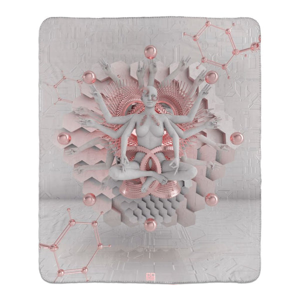 GOT'EM • GLASS CRANE • Sherpa Blanket Blanket 50x60 inch 