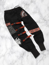 PROTECTED BY INTENT V1 ✦ RED/BLACK ✦ TACTICAL JOGGERS Tacticals 