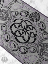 NEW DROP ✦ THE RAVE ✦ Black/Purple Double-Layered Shawl Shawls 