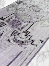 DIVINE GUIDANCE ✦ VELVET VIOLET ✦ Reversible Festival Shawl Shawl 