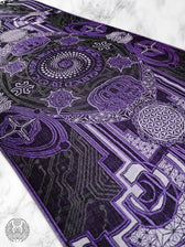 DIVINE GUIDANCE ✦ VELVET VIOLET ✦ Reversible Festival Shawl Shawl 