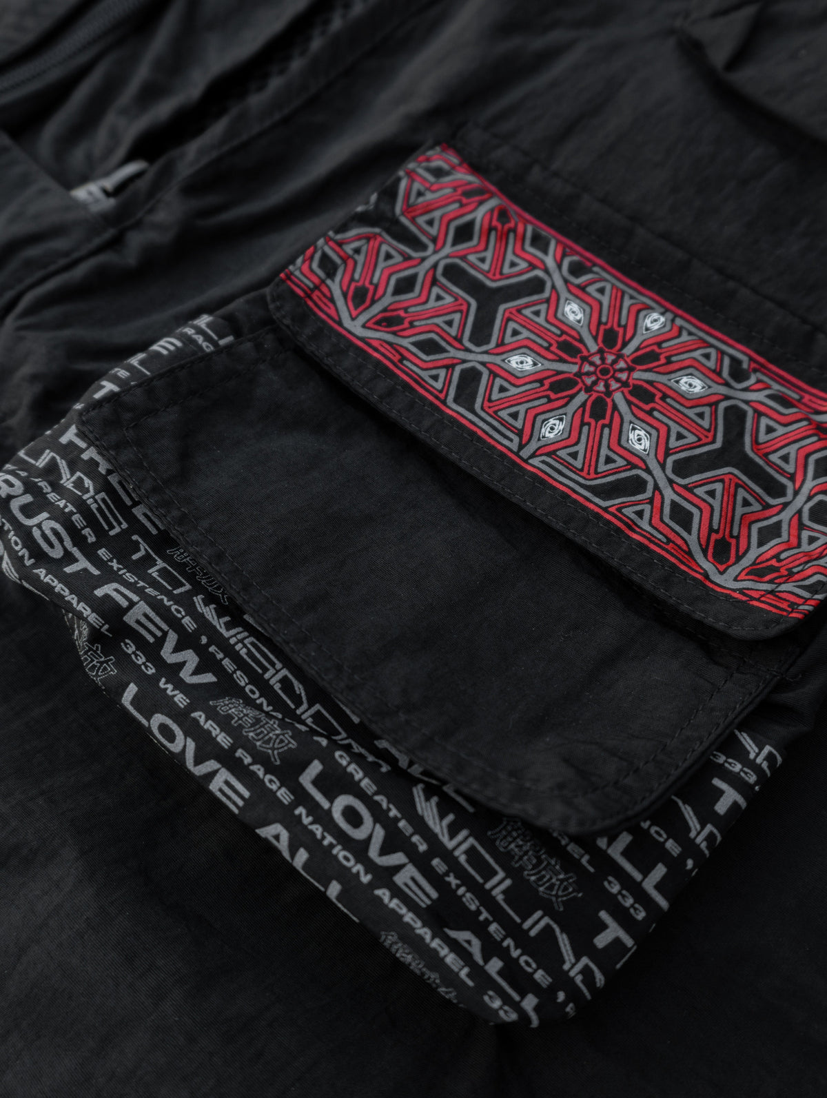 PRE-ORDER 8/22 ✦ PROTECTED BY INTENT V1 ✦ RED/BLACK ✦ TACTICAL VEST Vest 