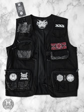 PRE-ORDER 8/22 ✦ PROTECTED BY INTENT V1 ✦ RED/BLACK ✦ TACTICAL VEST Vest 