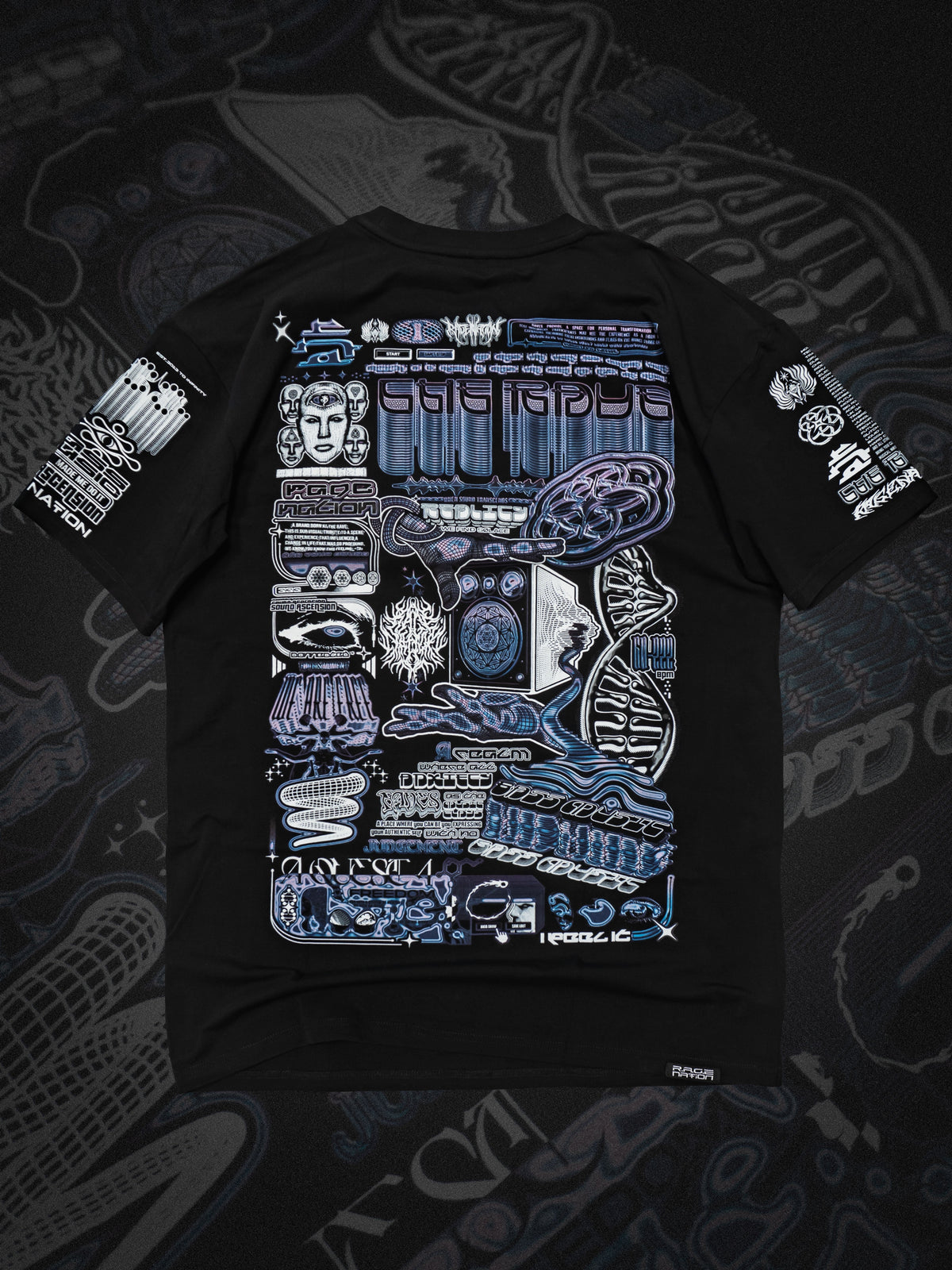 THE RAVE V3 ✦ RAGE Variant ✦ Premium T-Shirt T-Shirt 