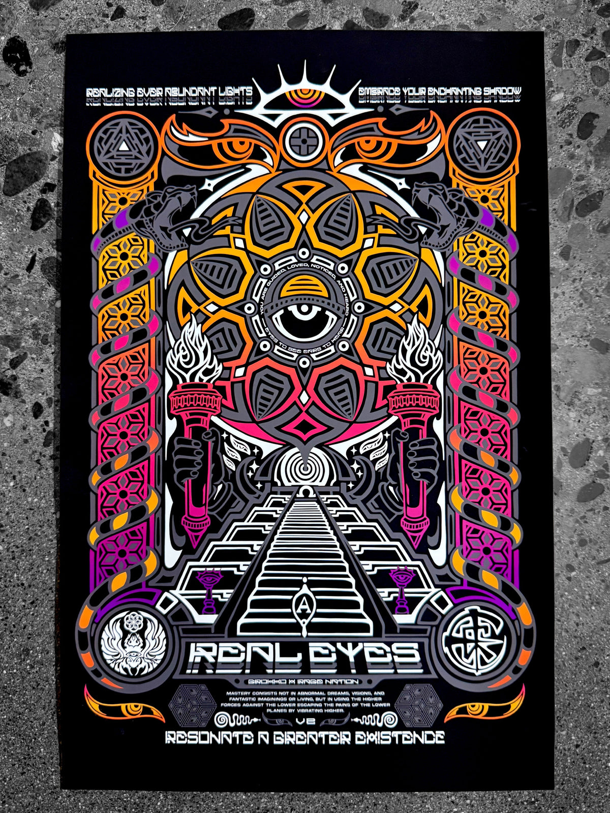 GROKKO ✦ LE 111 ✦ Framed Premium Art Print Print 