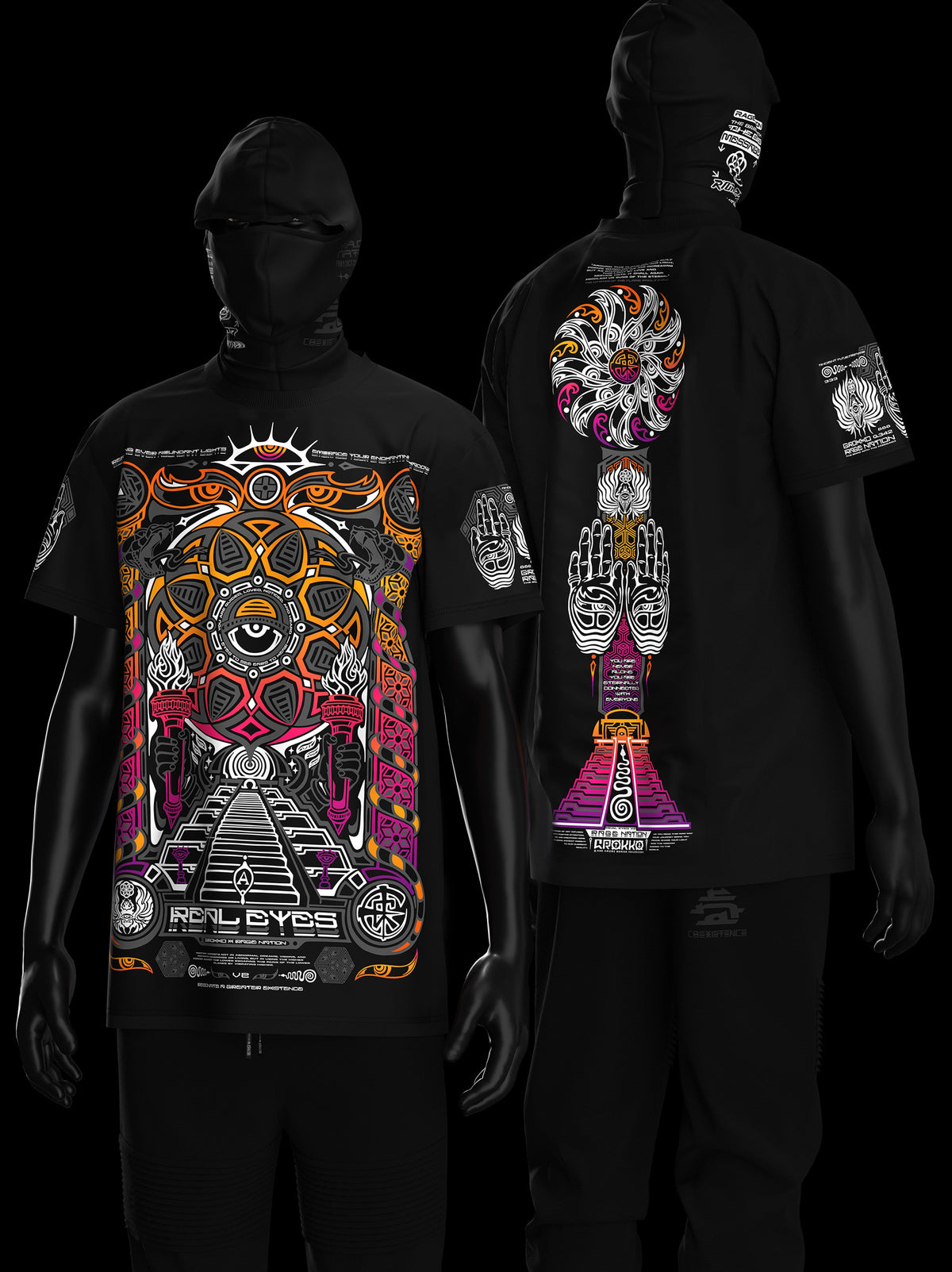 Limited Edition ✦ REAL EYES 2.0 ✦ Sunset Gradient ✦ Premium T-Shirt Coming Soon 