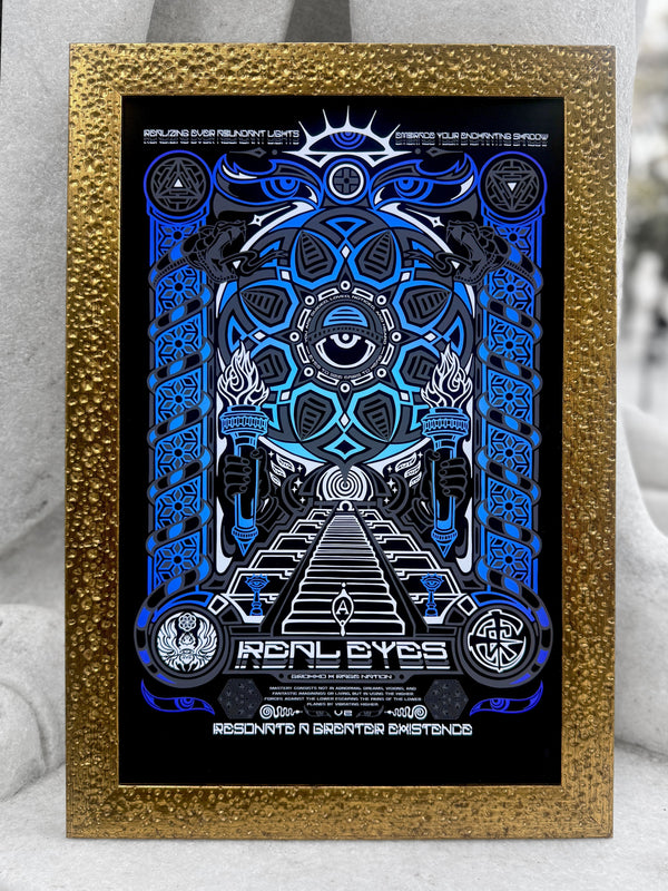 REAL EYES V2 ✦ LE 88 ✦ LIMITED EDITION GROKKO PRINT Print 