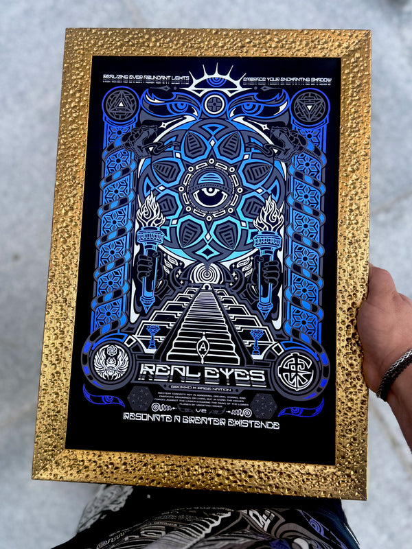REAL EYES V2 ✦ LE 88 ✦ LIMITED EDITION GROKKO PRINT Print 