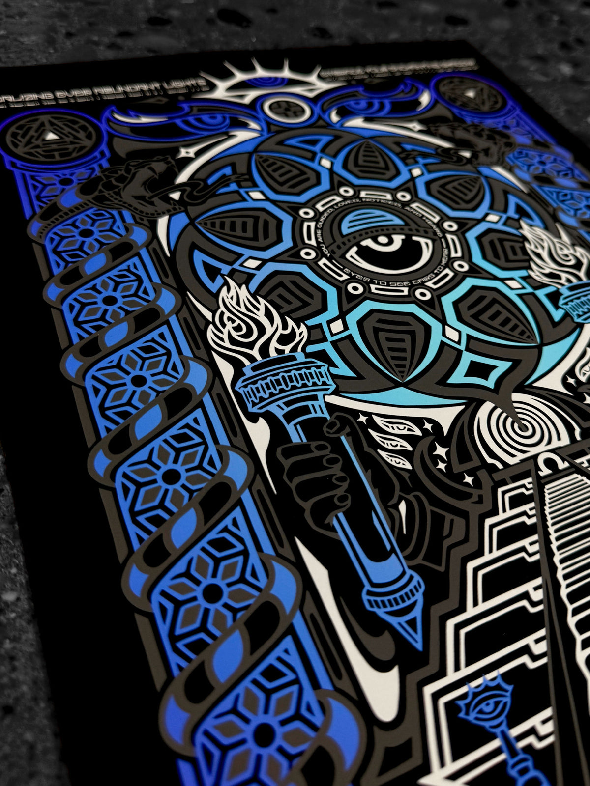 REAL EYES V2 ✦ LE 88 ✦ LIMITED EDITION GROKKO PRINT Print 