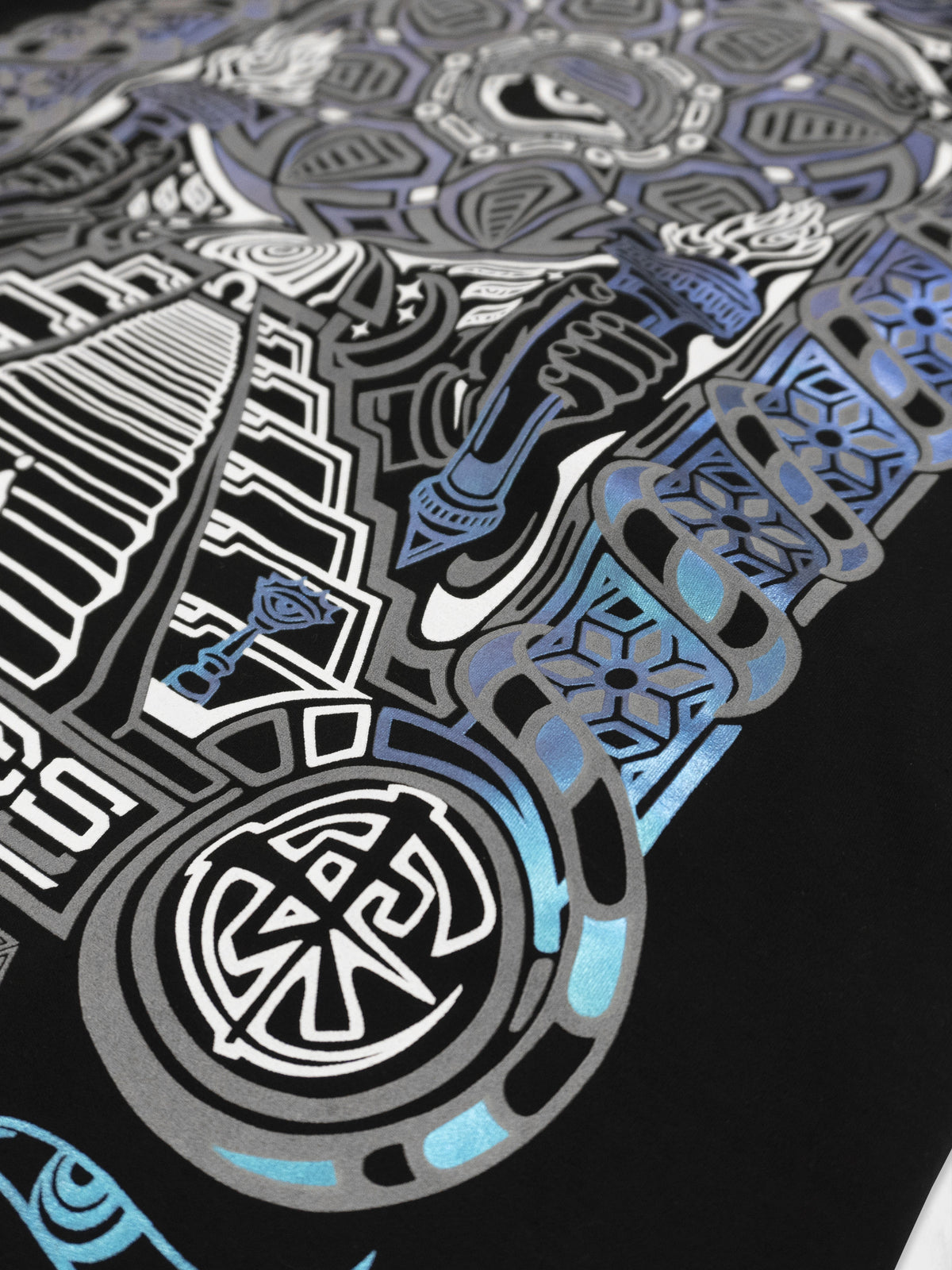 COMING SOON • REAL EYES V2 Purp City • Premium T-Shirt T-Shirt 
