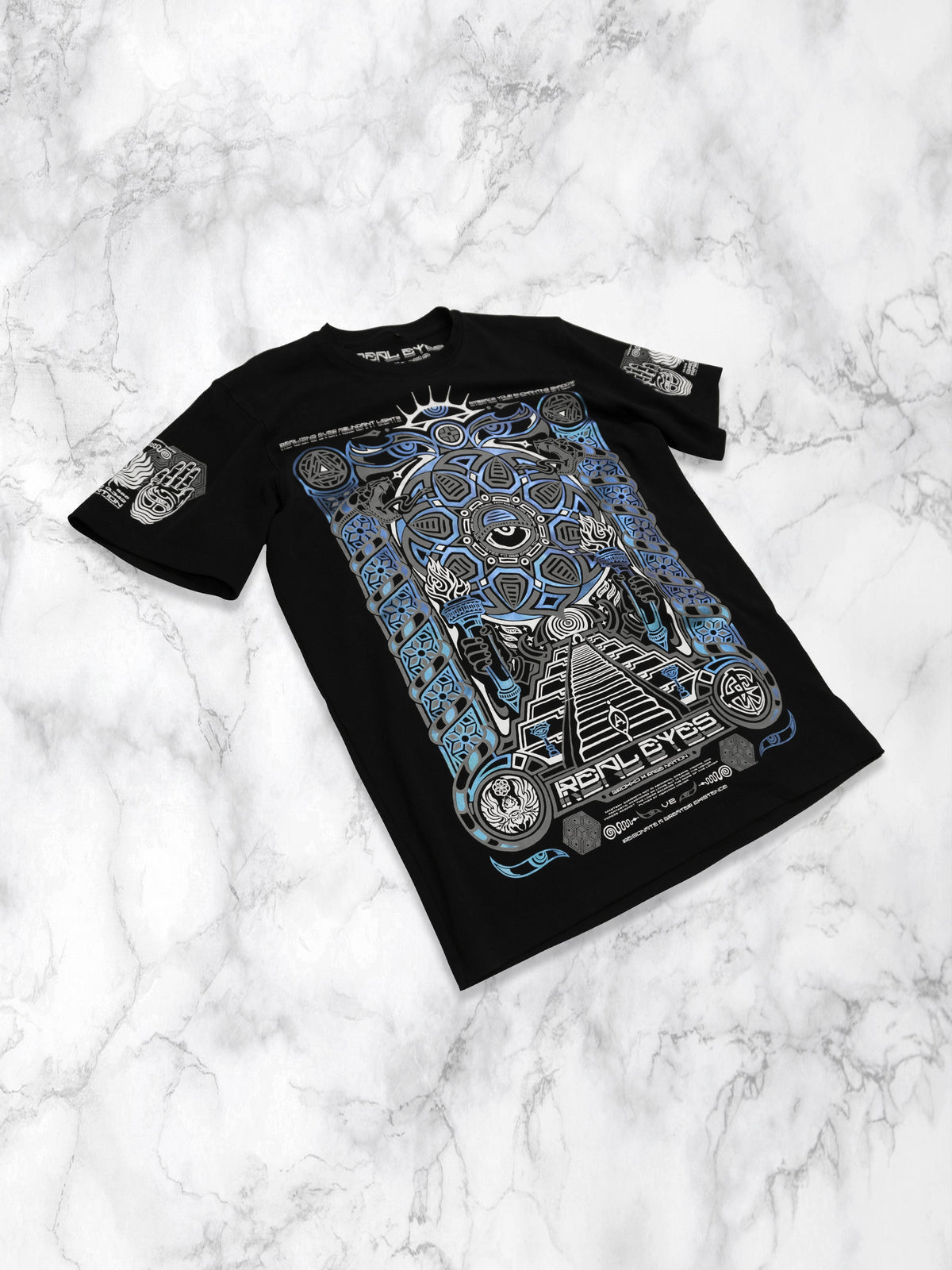 COMING SOON • REAL EYES V2 Purp City • Premium T-Shirt T-Shirt 