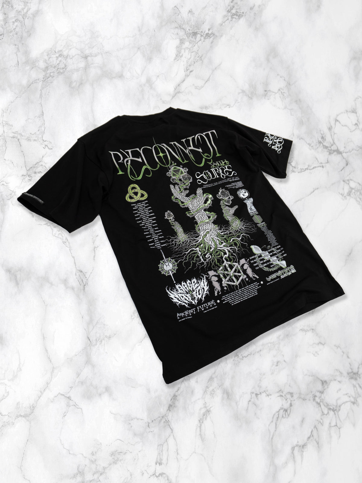 COMING SOON • RECONNECT w/ SOURCE V2 NEON • Premium T-Shirt T-Shirt 