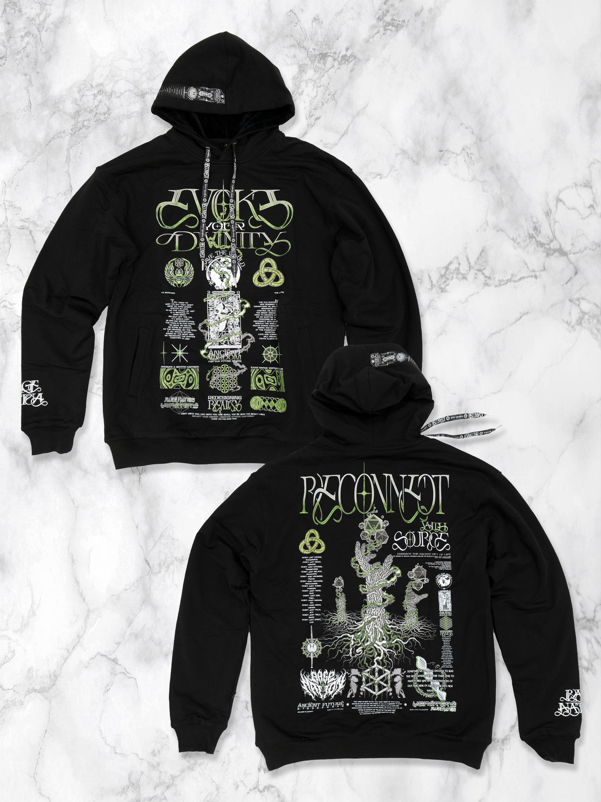COMING SOON • RECONNECT w/ SOURCE V2 NEON • Premium Hoodie Hoodie 
