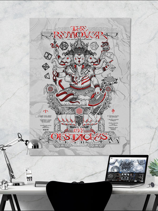 REMOVER OF OBSTACLES V2 ✦ Limited Edition Canvas Canvas 