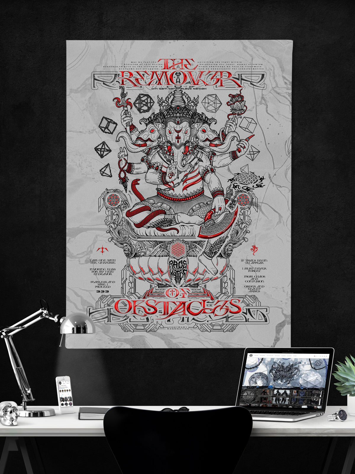 REMOVER OF OBSTACLES V2 ✦ Limited Edition Canvas Canvas 