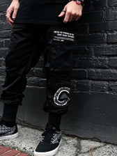 DON'T TRIP V1 • DESIGN 002 • Tactical Unisex Joggers w/ hidden pocket Tacticals 