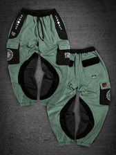 MOKSHA मोक्ष ✦ SAGE GREEN ✦ Corduroy Flow Joggers Joggers 