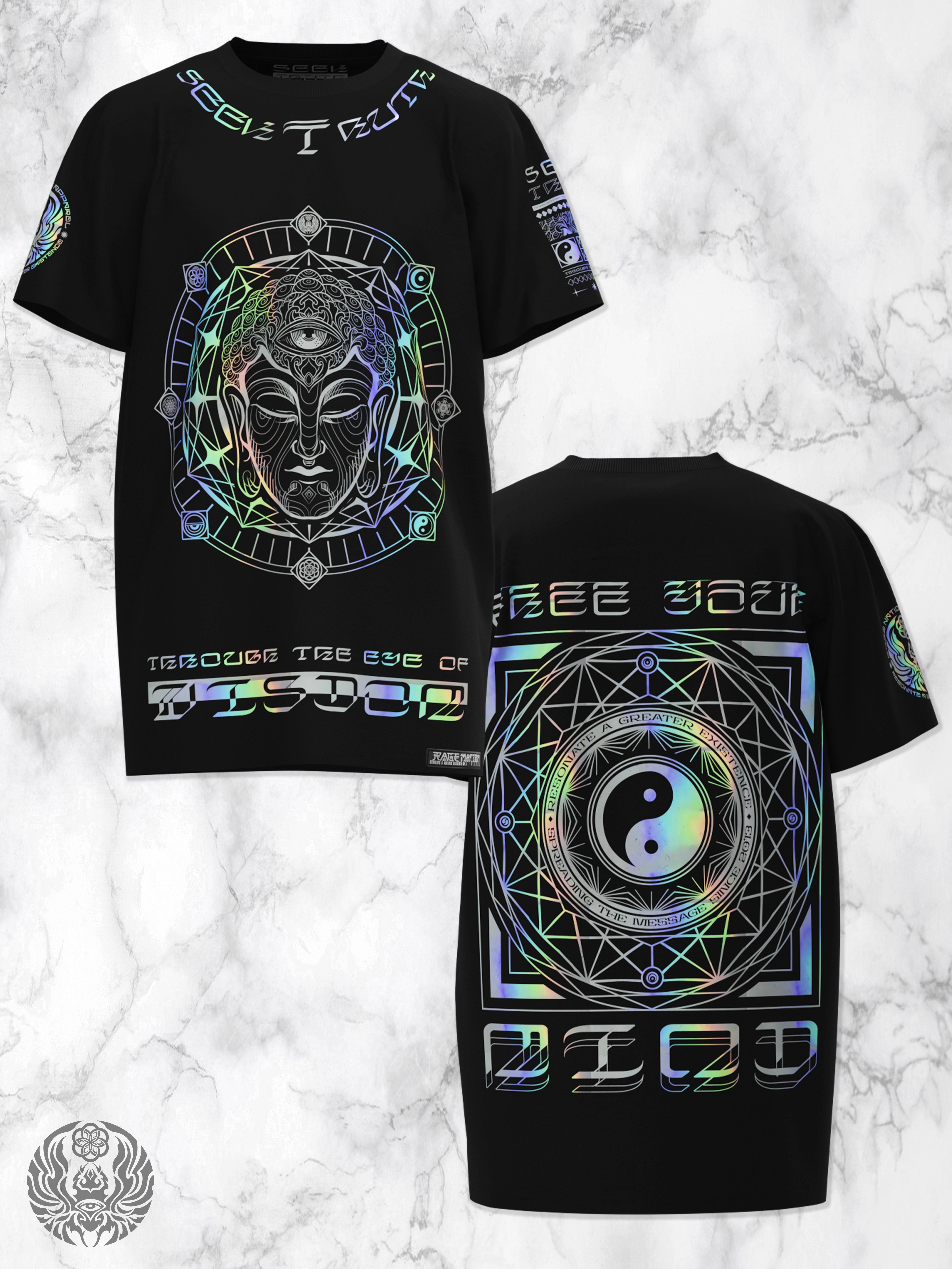 COMING SOON ✦ SEEK TRUTH HOLOGRAPHIC ✦ Premium T-Shirt Coming Soon 