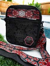 NEW RELEASE • PROTECTED BY INTENT • Double-Sided • Reflective Print • SHOULDER BAG Shoulder Bag 