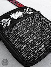 NEW RELEASE • PROTECTED BY INTENT • Double-Sided • Reflective Print • SHOULDER BAG Shoulder Bag 