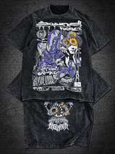 SOUND HEALS acid wash distressed ✦ T-Shirt T-Shirt 