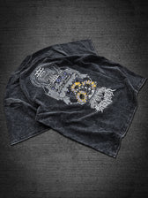 SOUND HEALS acid wash distressed ✦ T-Shirt T-Shirt 