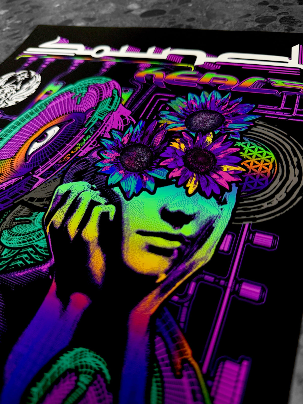 SOUND HEALS V2 ✦ LE 88 ✦ PRINT by @BILLNATION333 Print 