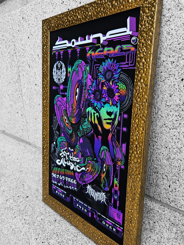 SOUND HEALS V2 ✦ LE 88 ✦ PRINT by @BILLNATION333 Print 