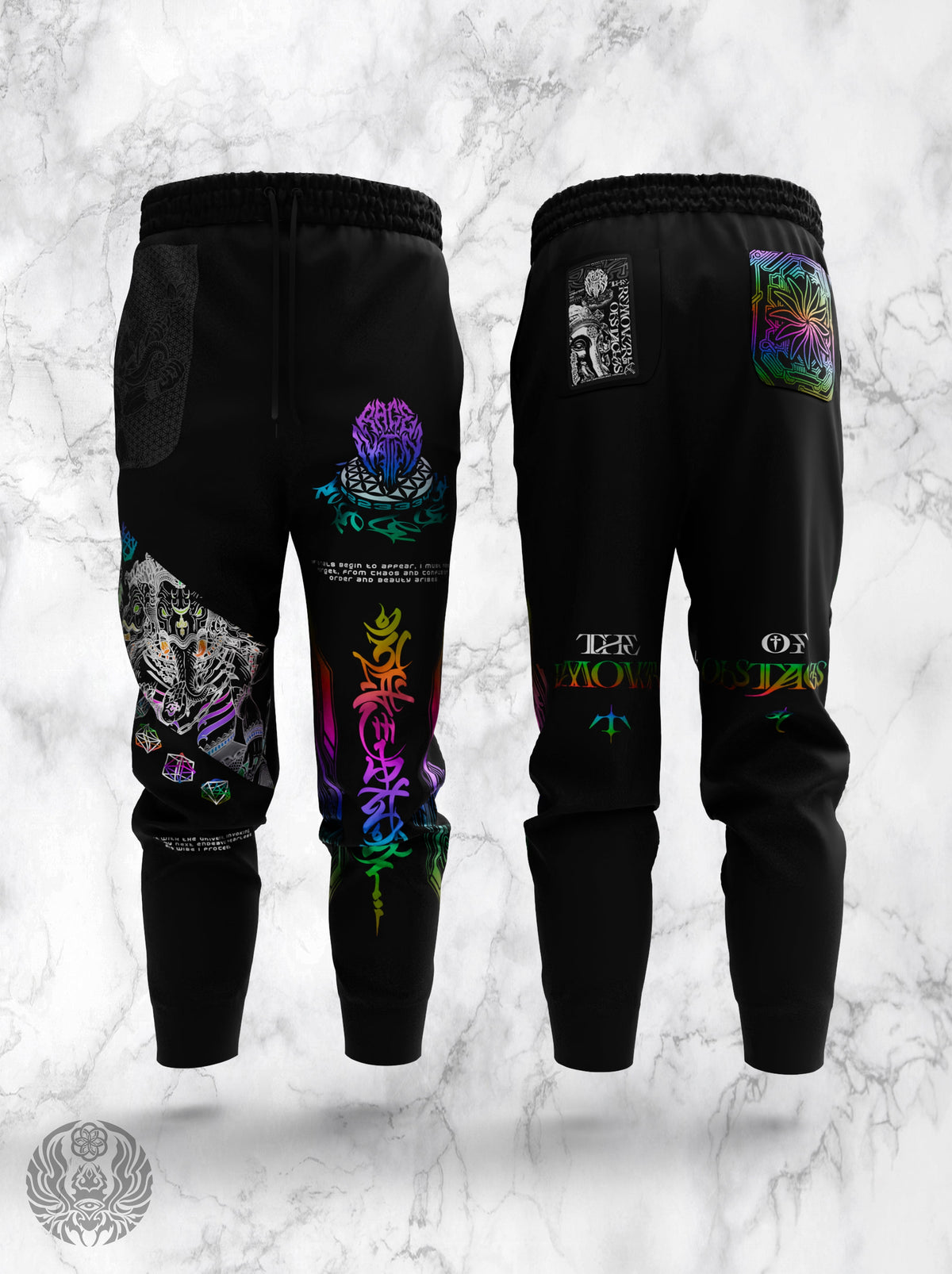 PRE-ORDER ✦ REMOVER OF OBSTACLES V2 ✦ SPECTRUM FOIL ✦ Premium Joggers w/ Hidden Pocket Joggers 