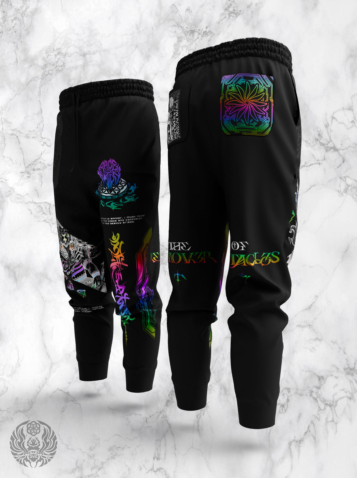 PRE-ORDER ✦ REMOVER OF OBSTACLES V2 ✦ SPECTRUM FOIL ✦ Premium Joggers w/ Hidden Pocket Joggers 
