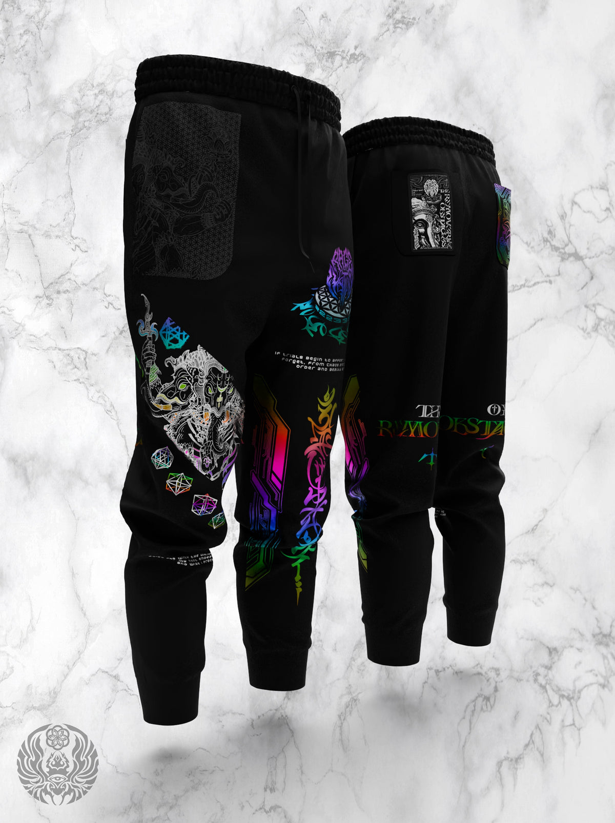 PRE-ORDER ✦ REMOVER OF OBSTACLES V2 ✦ SPECTRUM FOIL ✦ Premium Joggers w/ Hidden Pocket Joggers 