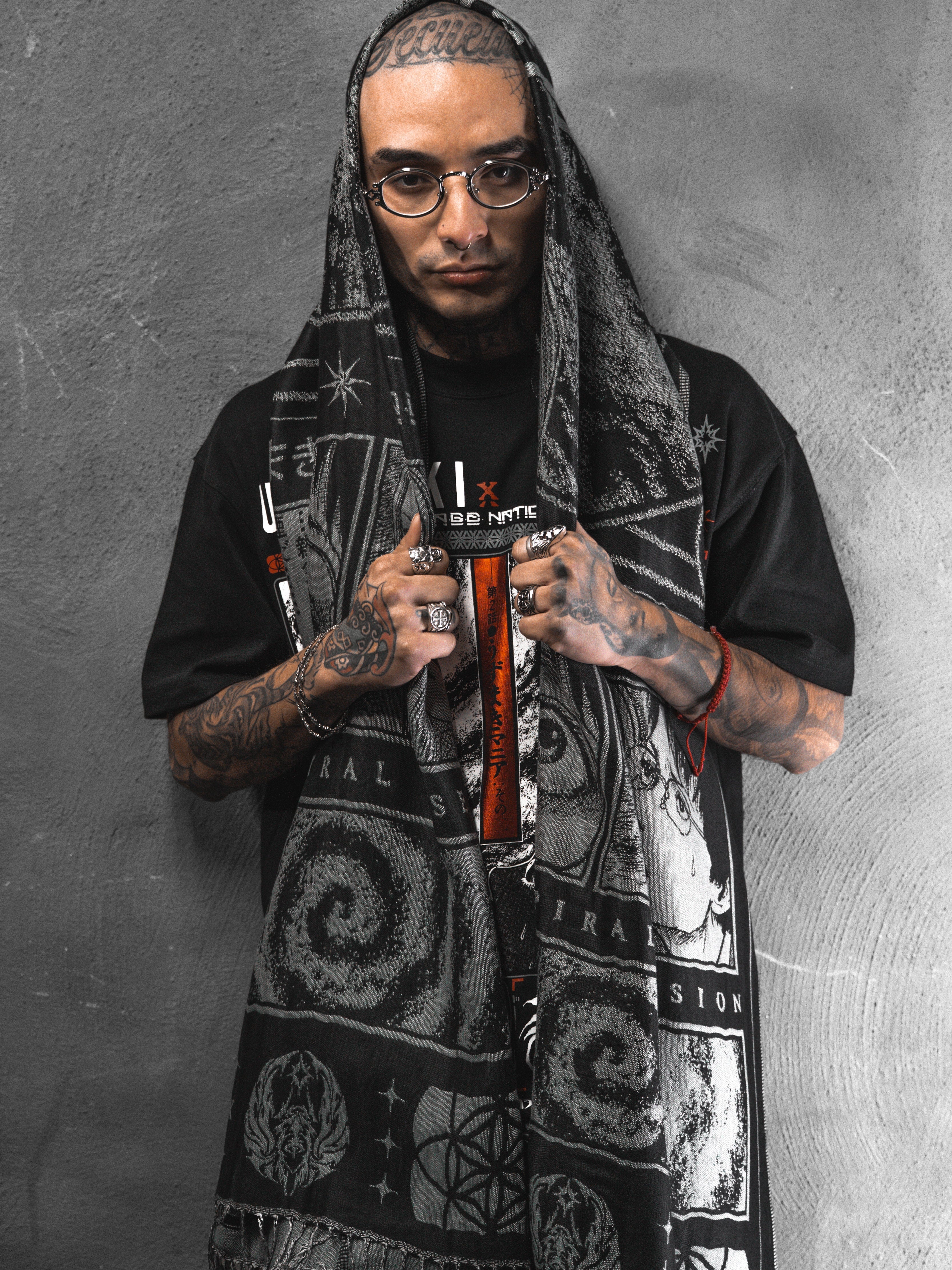 OFFICIAL UZUMAKI ✦ SPIRAL OBSESSION ✦ Pashmina Shawl Shawl 