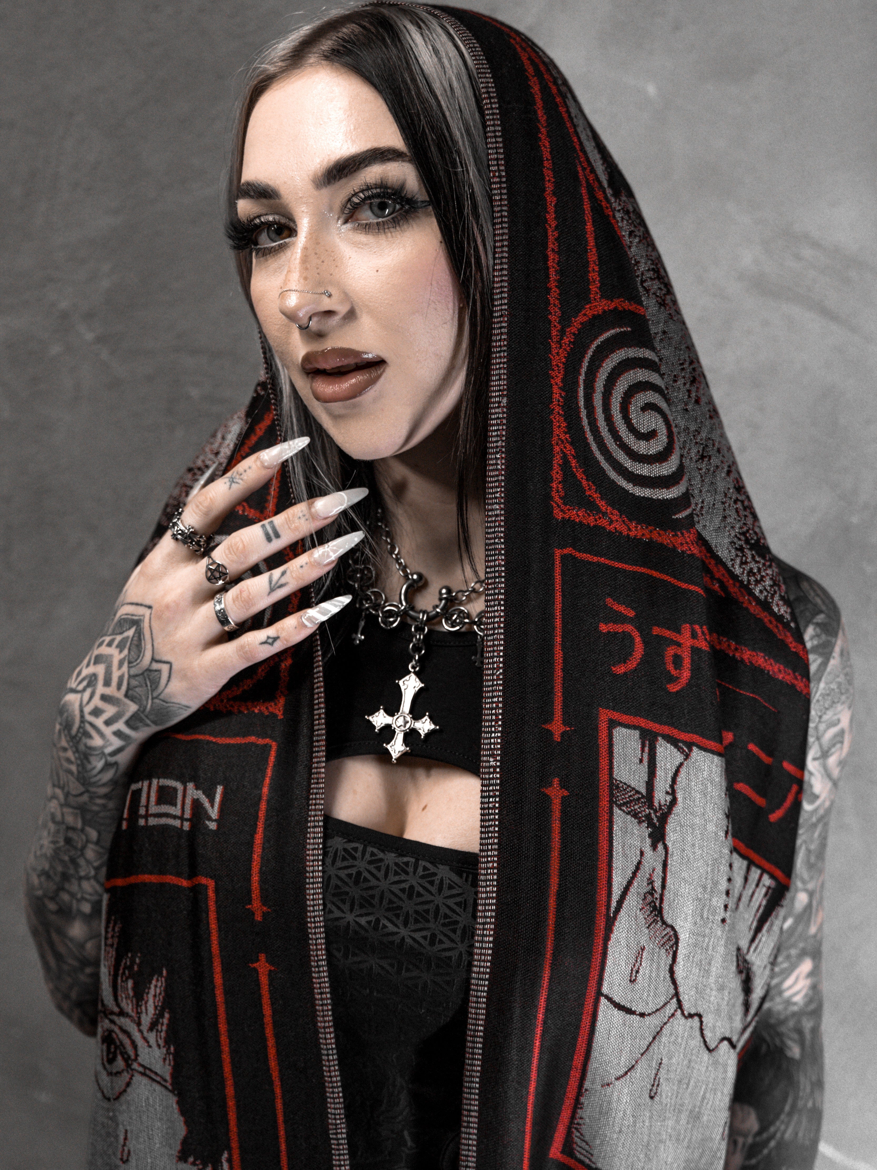 OFFICIAL UZUMAKI ✦ AZAMI'S CURSE ✦ Pashmina Shawl Shawl 