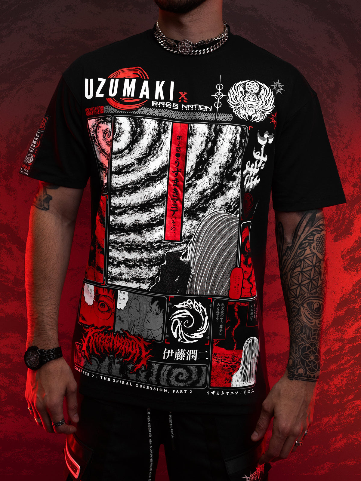 OFFICIAL UZUMAKI ✦ SPIRAL OBSESSION ✦ Collectible Tee T-Shirt 